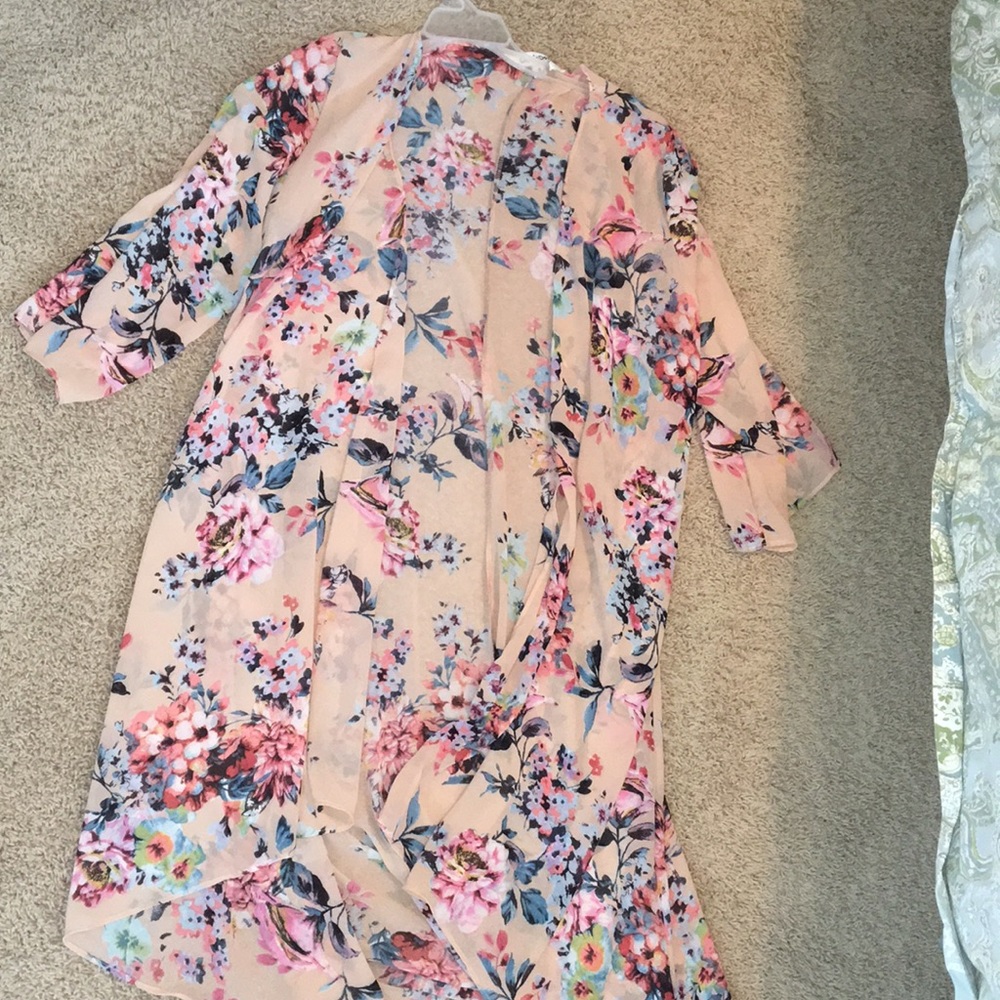 Floral kimono